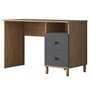 Hanah Home HA115 - 2643 Mesa de estudio Nogal y Antracita
